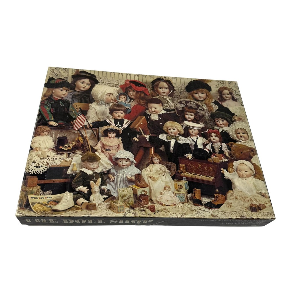 Springbok The Doll Shop  Puzzle 500+ Pieces  Antique Dolls PZL4077 UNCOUNTED